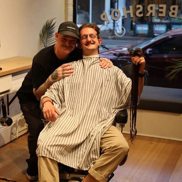 Stef signed up for World's Greatest Shave