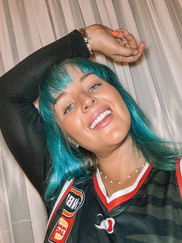 Aquamarine Hair Colour World's Greatest Shave Aquamarine Hair Colour World's Greatest Shave