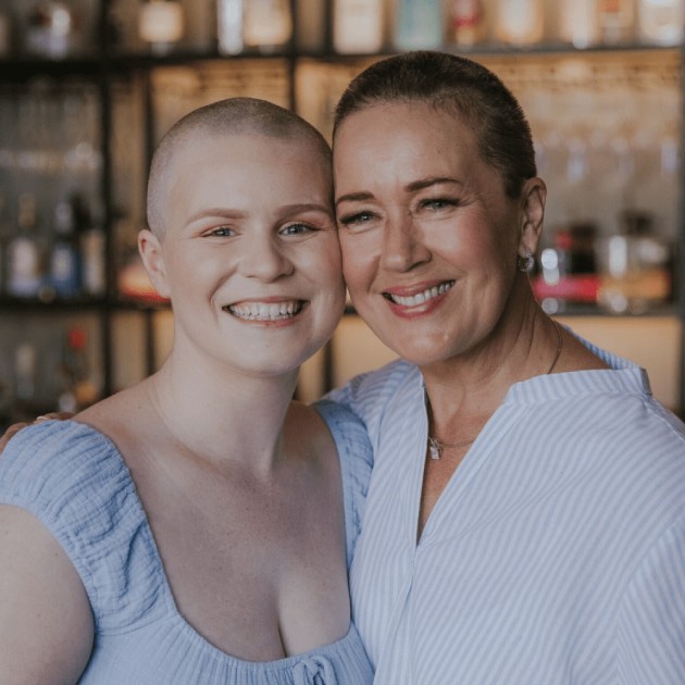 Natasha signed up for World's Greatest Shave